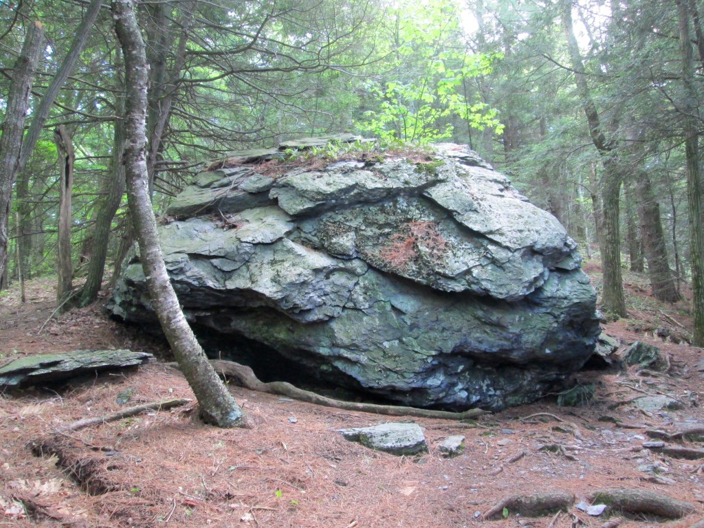 An interesting rock formation.