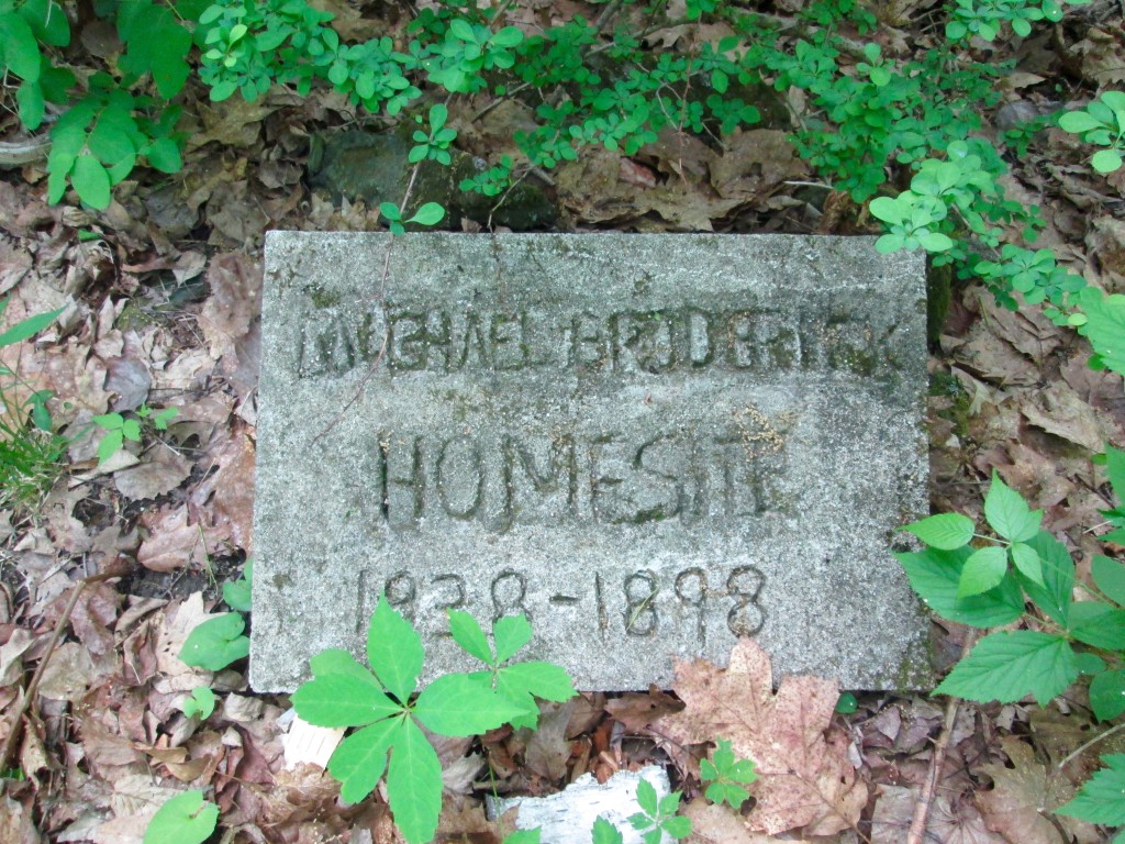 Michael Broderick Homesite Marker